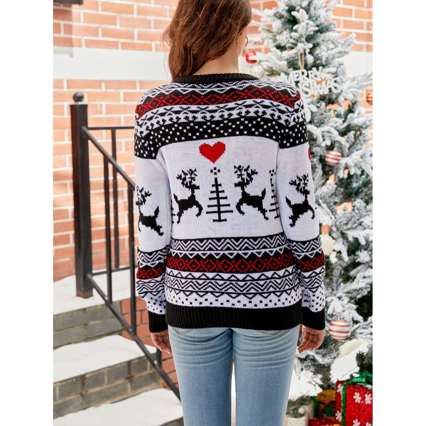 Christmas Round Neck Sweater