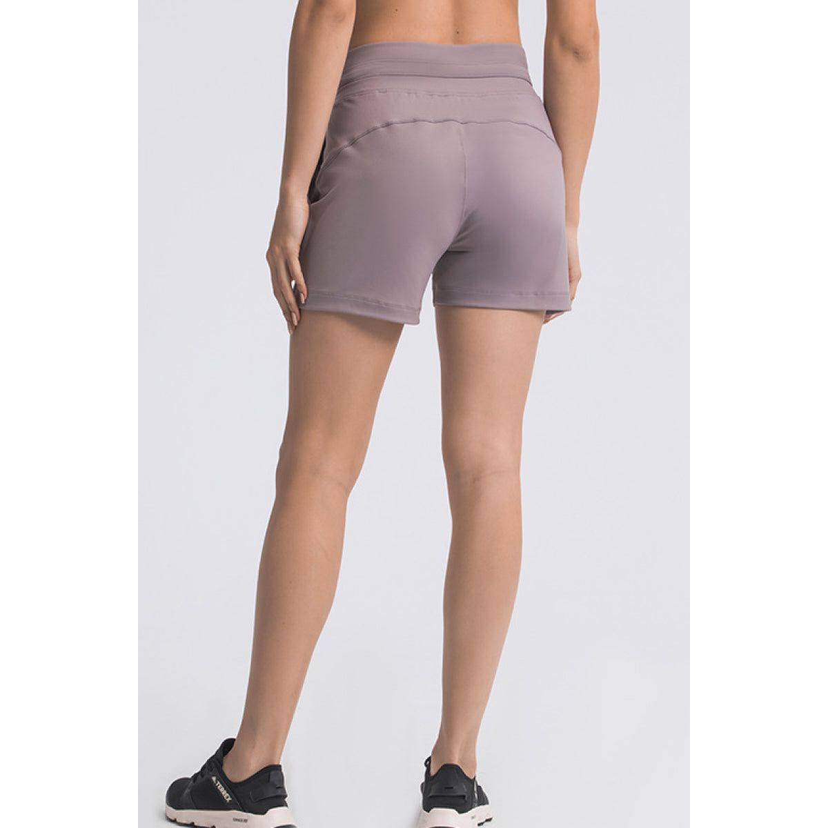 Waist Tie Active Shorts