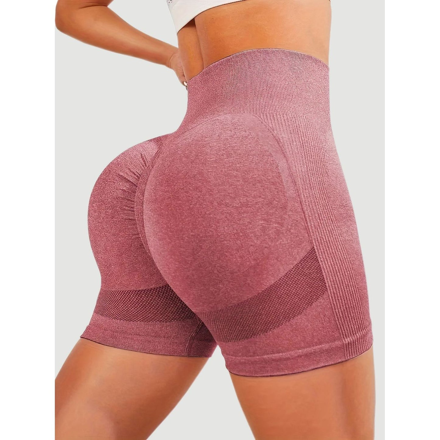 High Waist Active Shorts