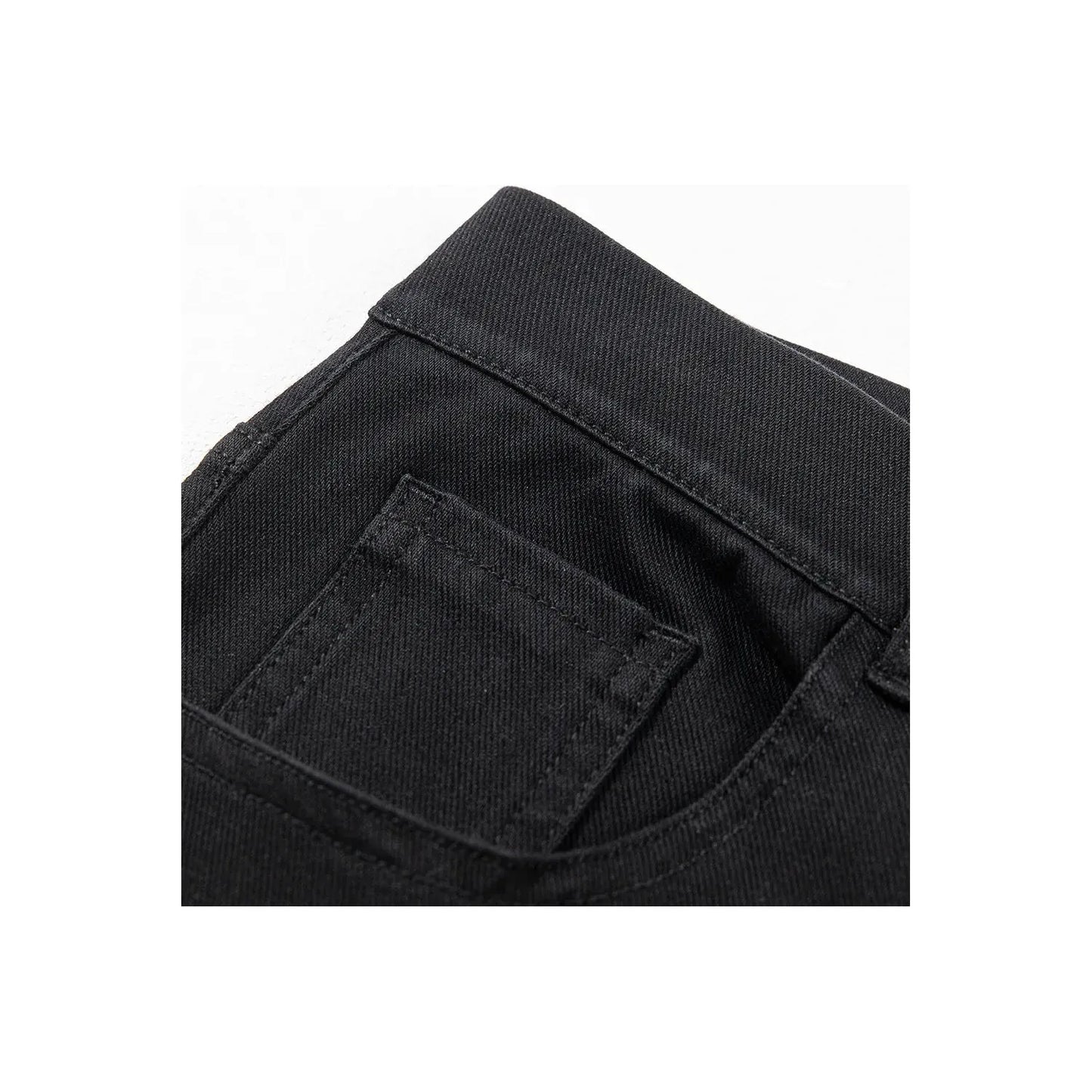 High Waist Jeans with Pockets