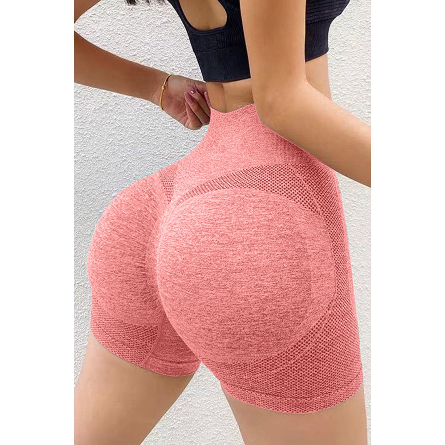 High Waist Active Shorts