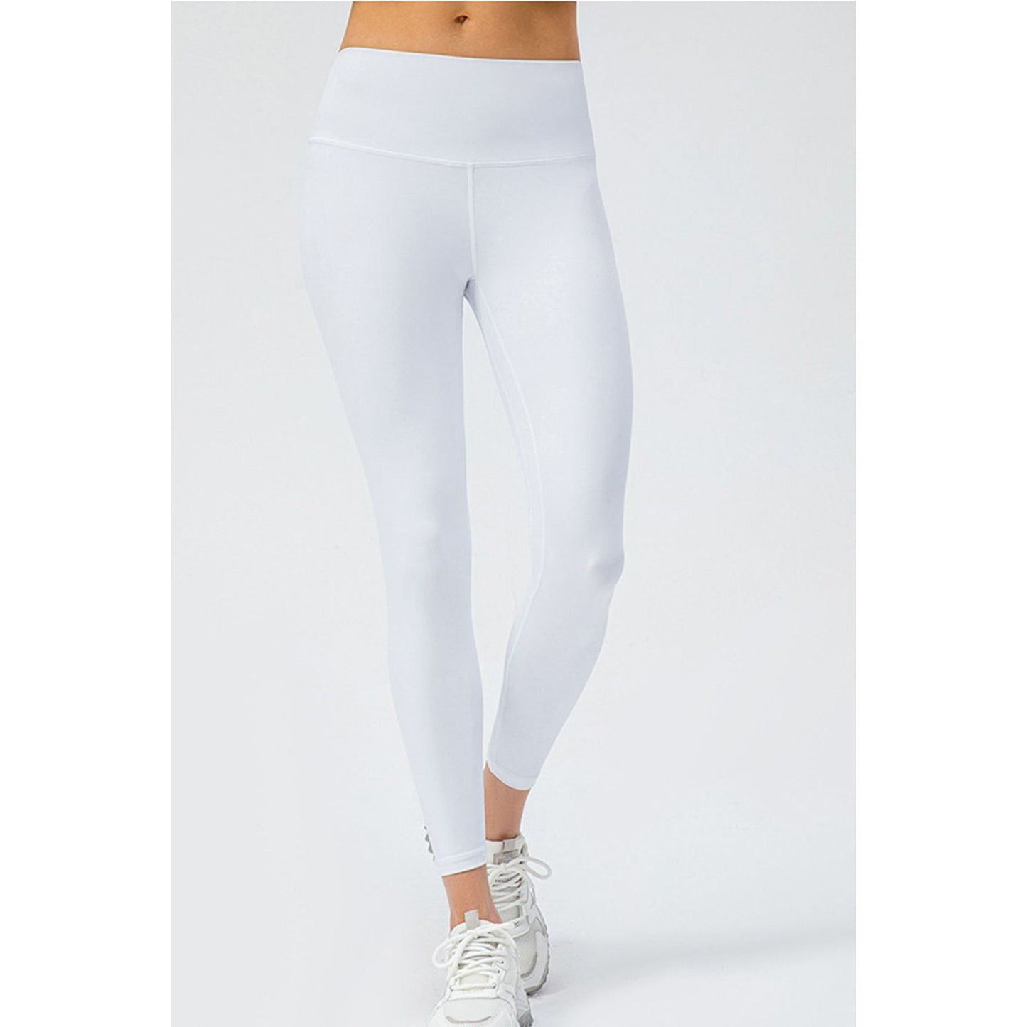 Wide Waistband Slim Fit Active Leggings