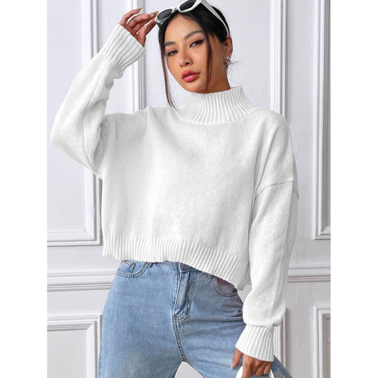 Turtleneck Long Sleeve Sweater