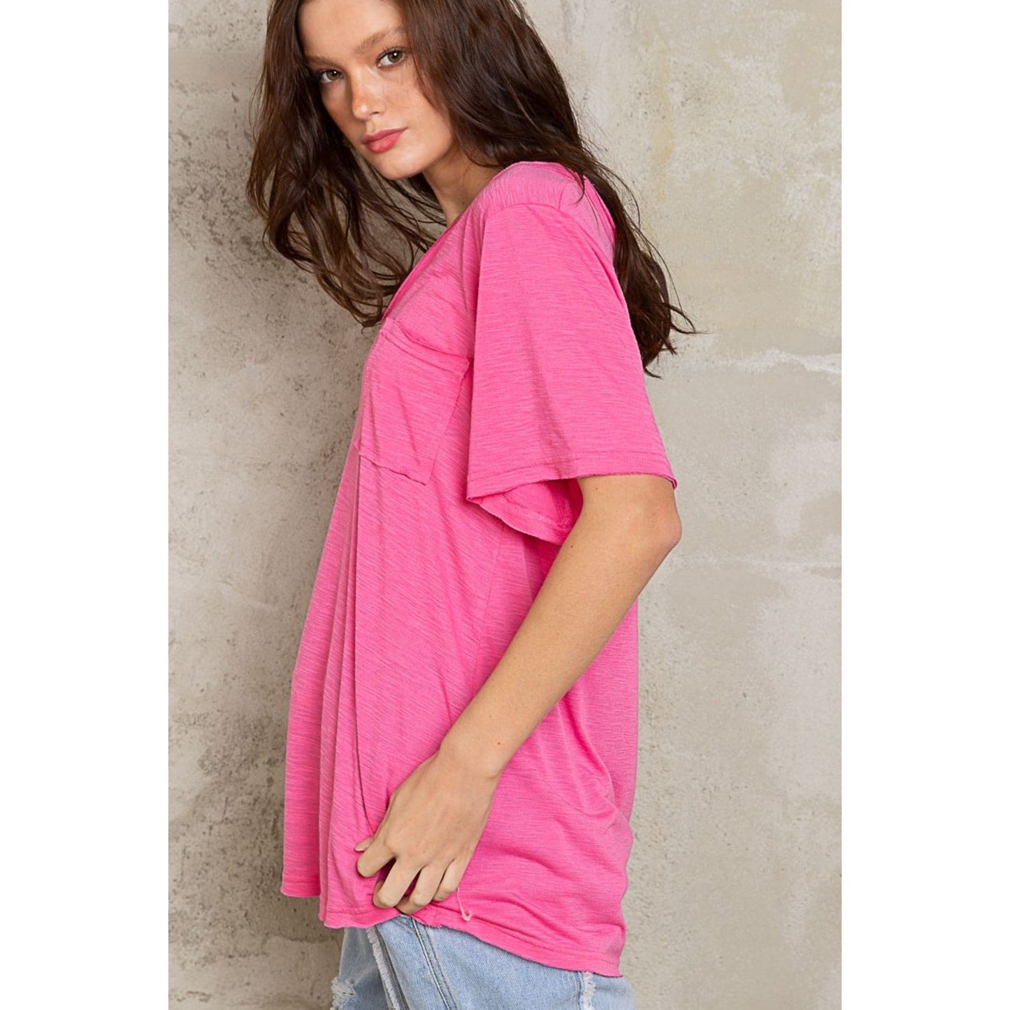 POL V-Neck Short Sleeve T-Shirt