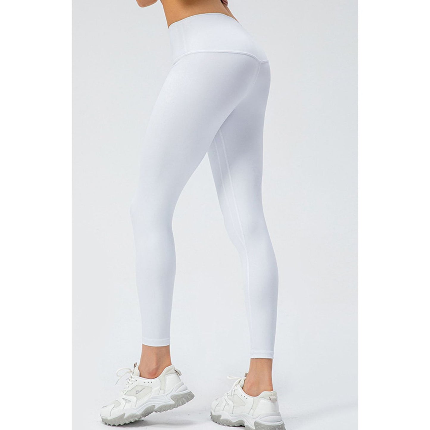 Wide Waistband Slim Fit Active Leggings