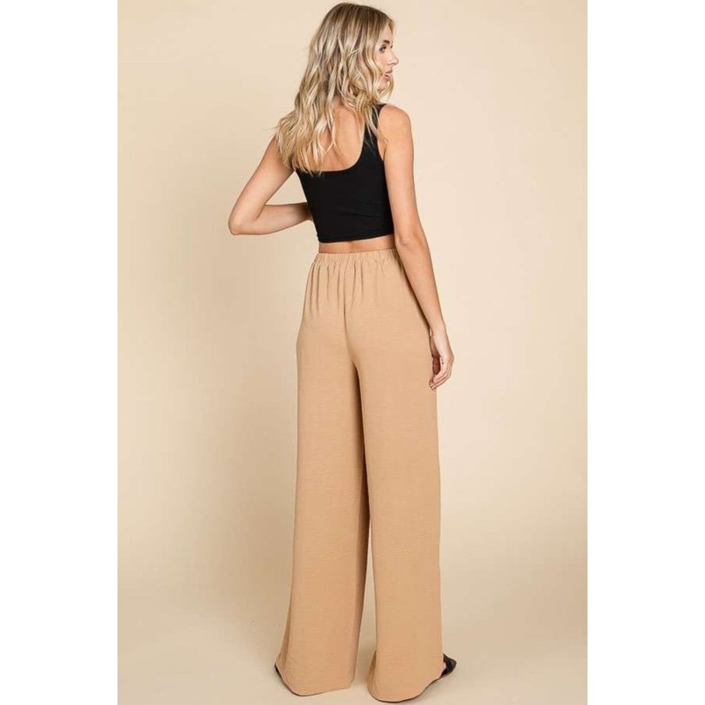 Culture Code Full Size High Waist Wide Leg Cargo Pants