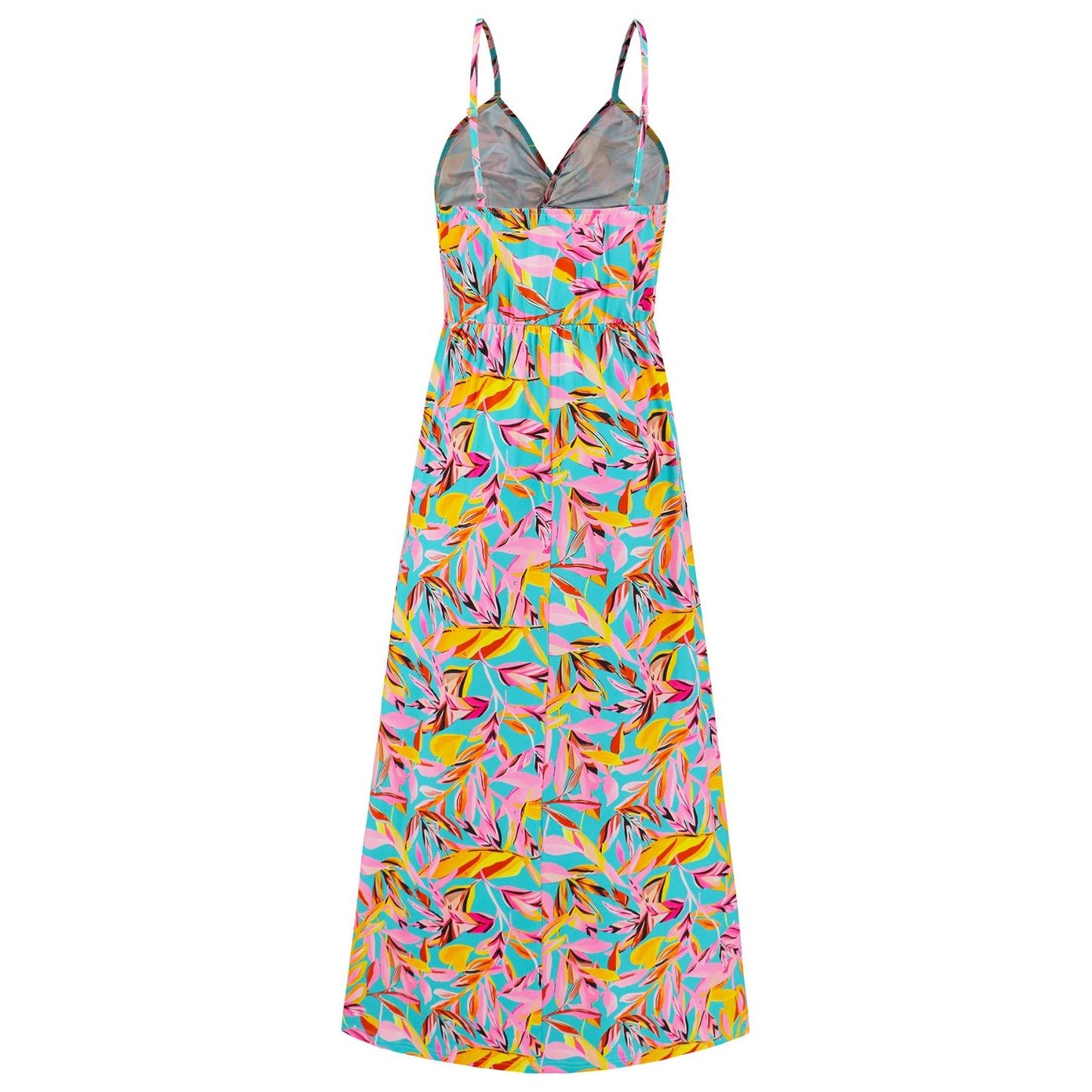 Twisted Printed V-Neck Cami Dress