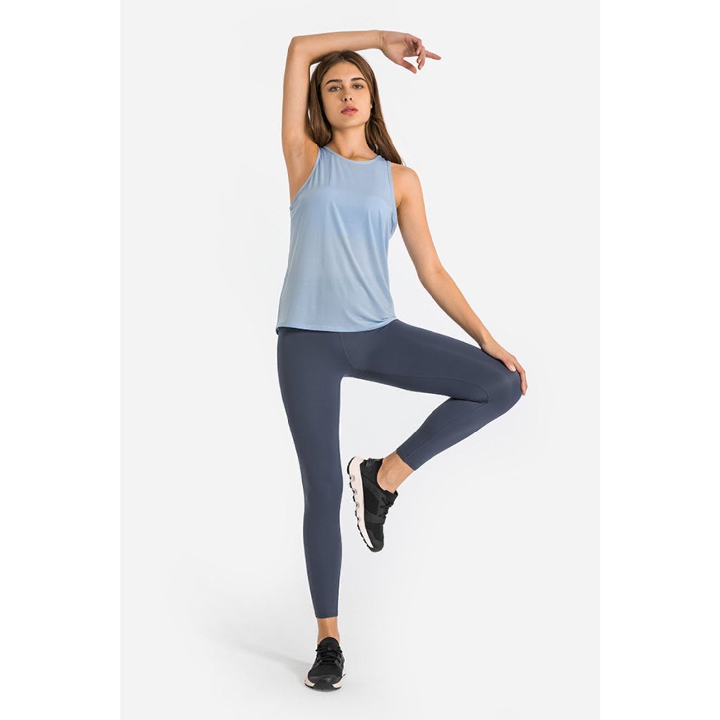 Millennia High Waist Ankle-Length Yoga Leggings