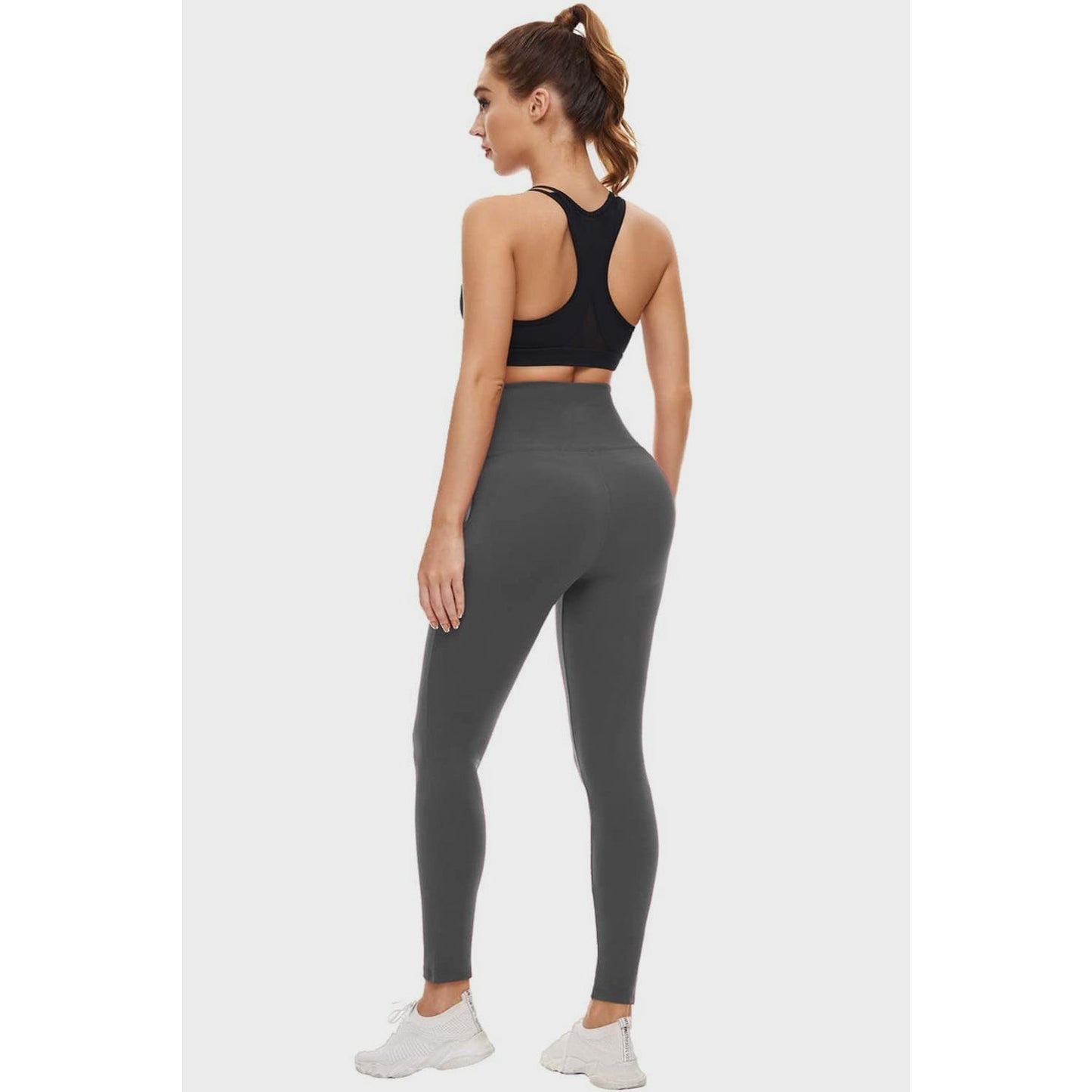 Pocketed High Waist Active Leggings