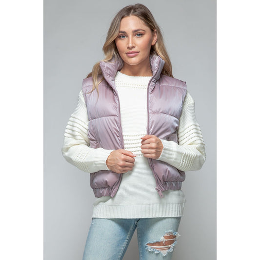 Snobbish Fine Fur Lining Quilted Vest