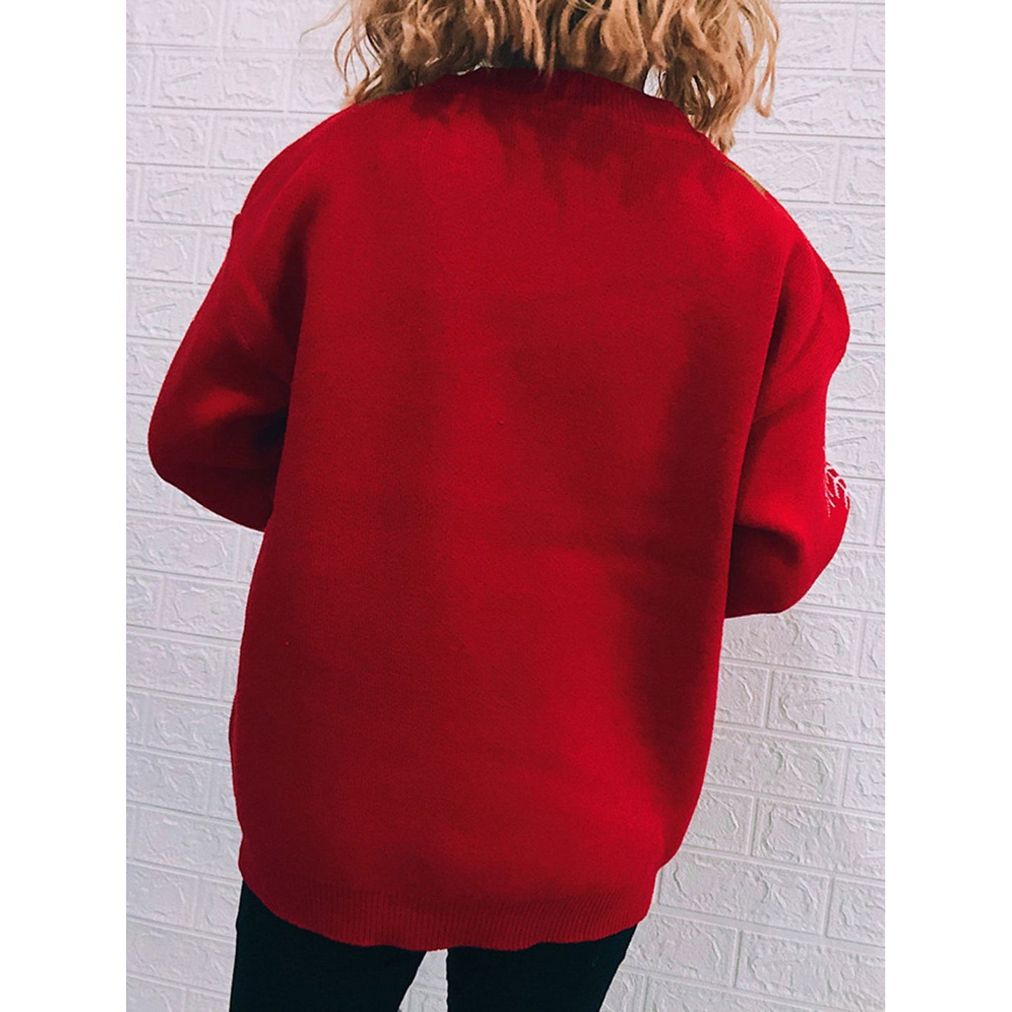 Christmas Element Long Sleeve Sweater