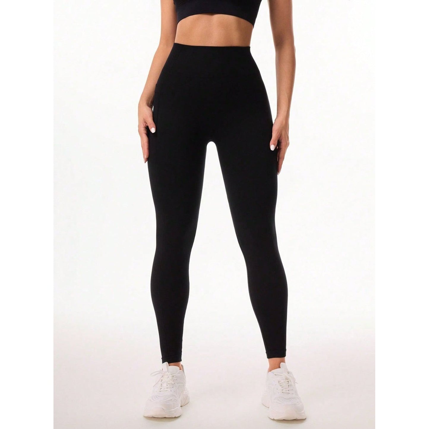 Pocketed High Waist Active Leggings