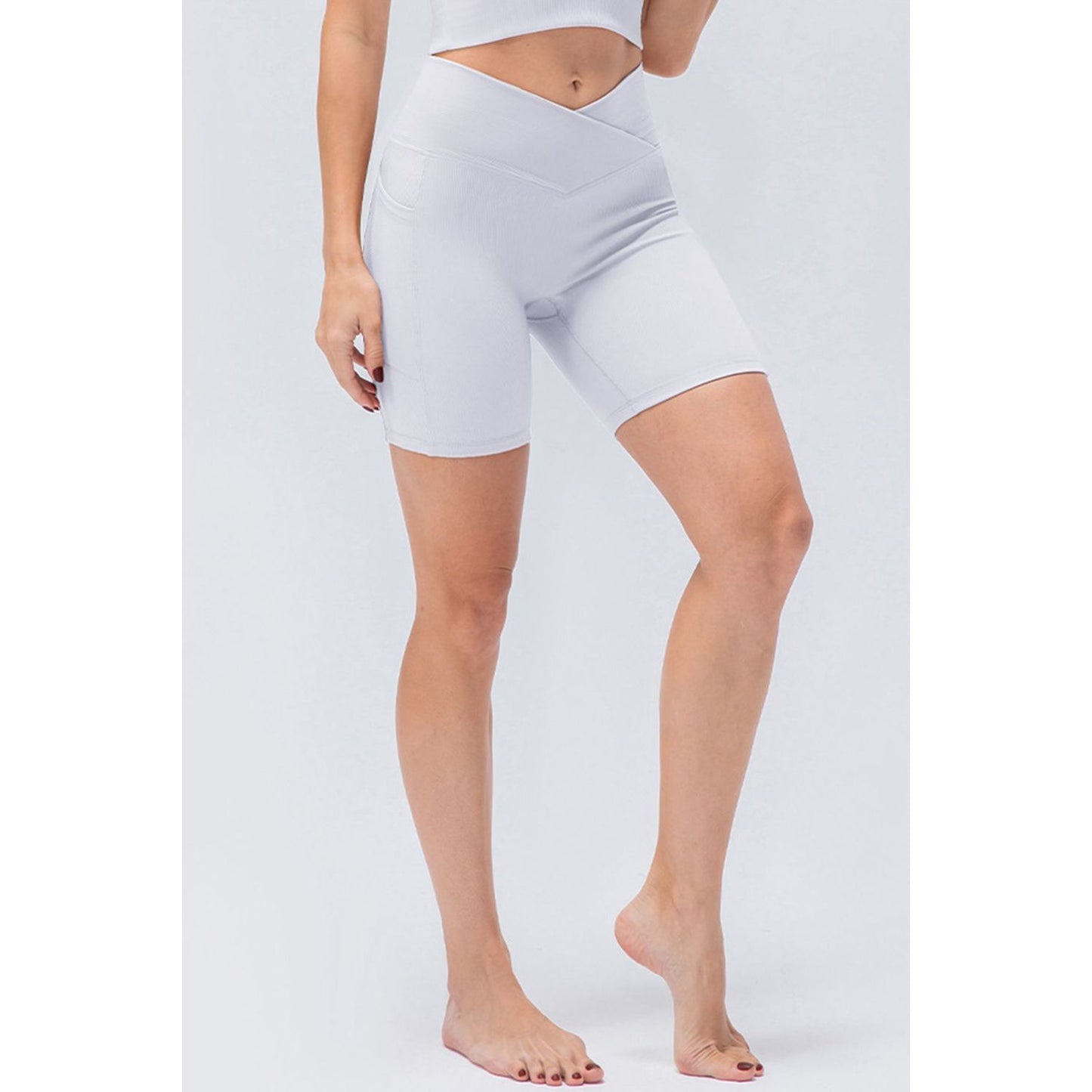 Slim Fit V-Waistband Sports Shorts