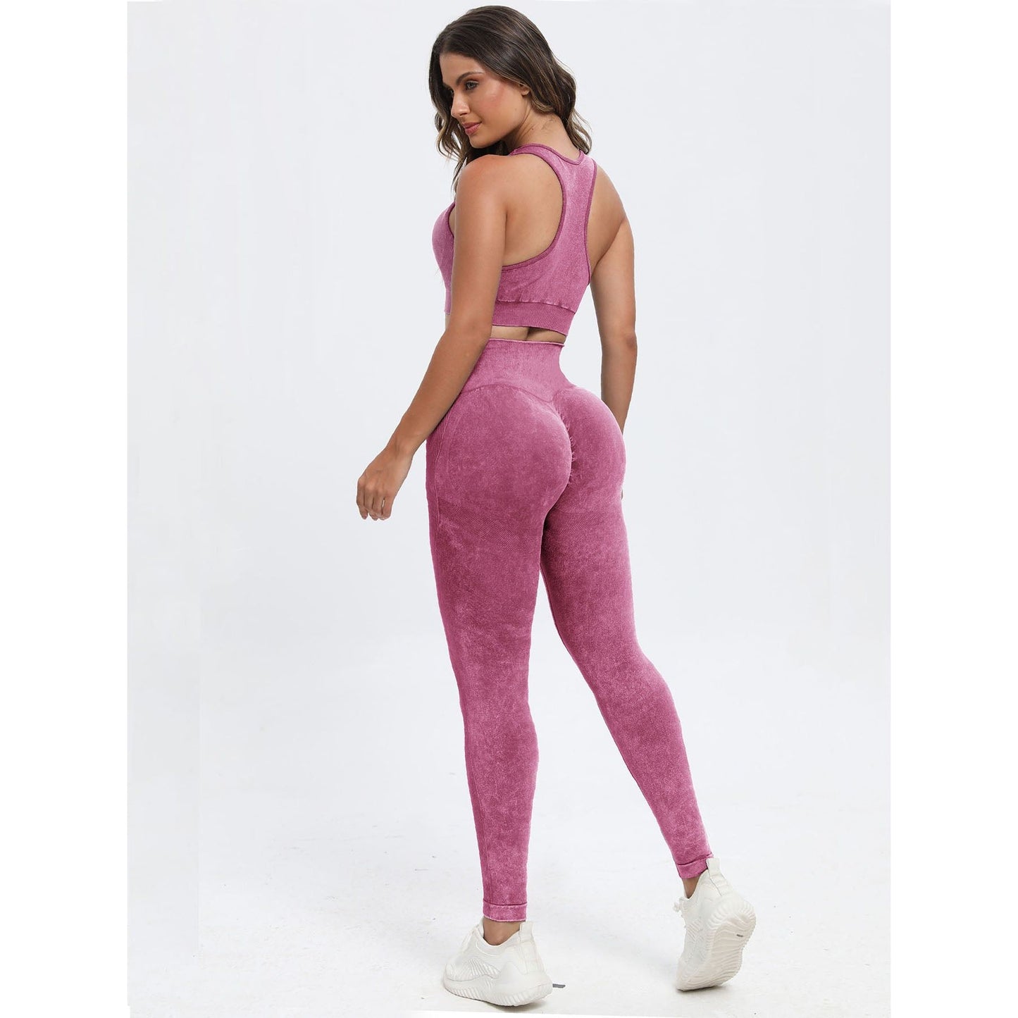 Scoop Neck Wide Strap Top and Pants Active Set