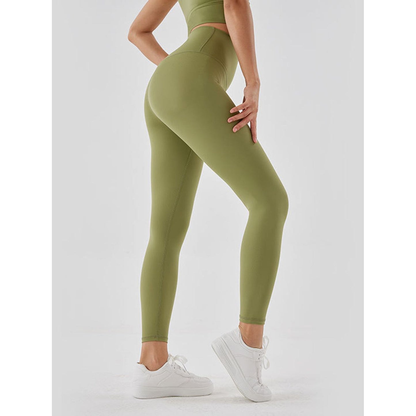 Wide Waistband Sports Leggings