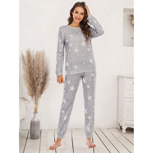 Star Top and Pants Lounge Set