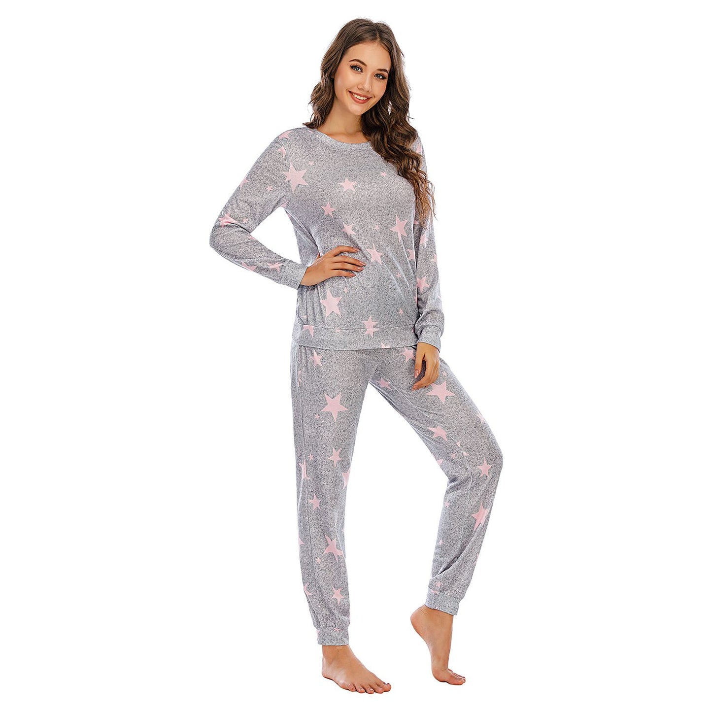 Star Top and Pants Lounge Set