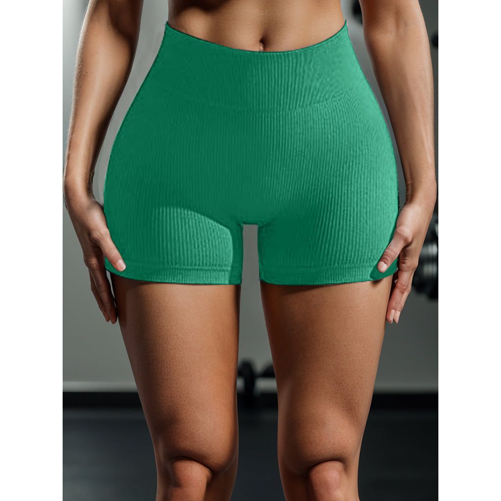 High Waist Active Shorts