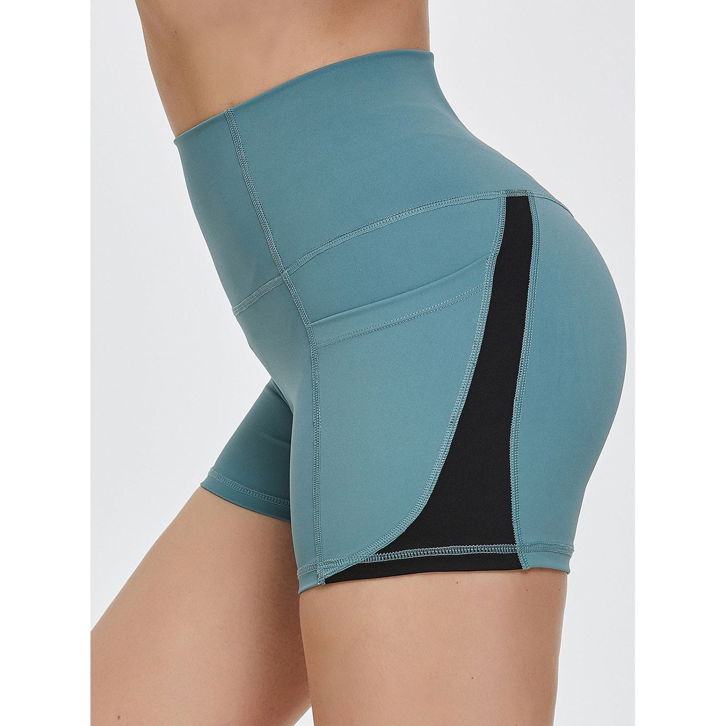 High Waist Active Shorts