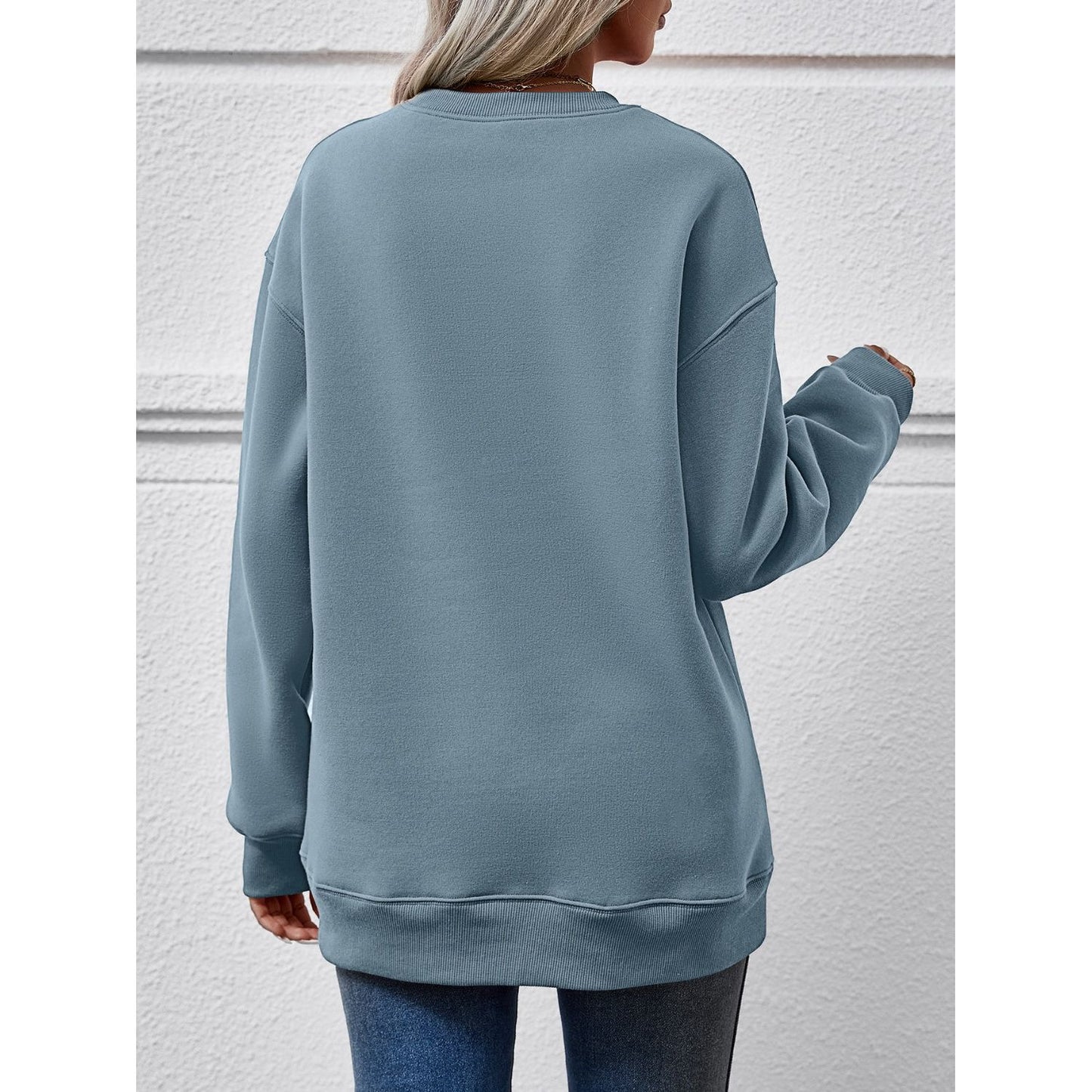 MERRY AND BRIGHT Long Sleeve Sweatshirt