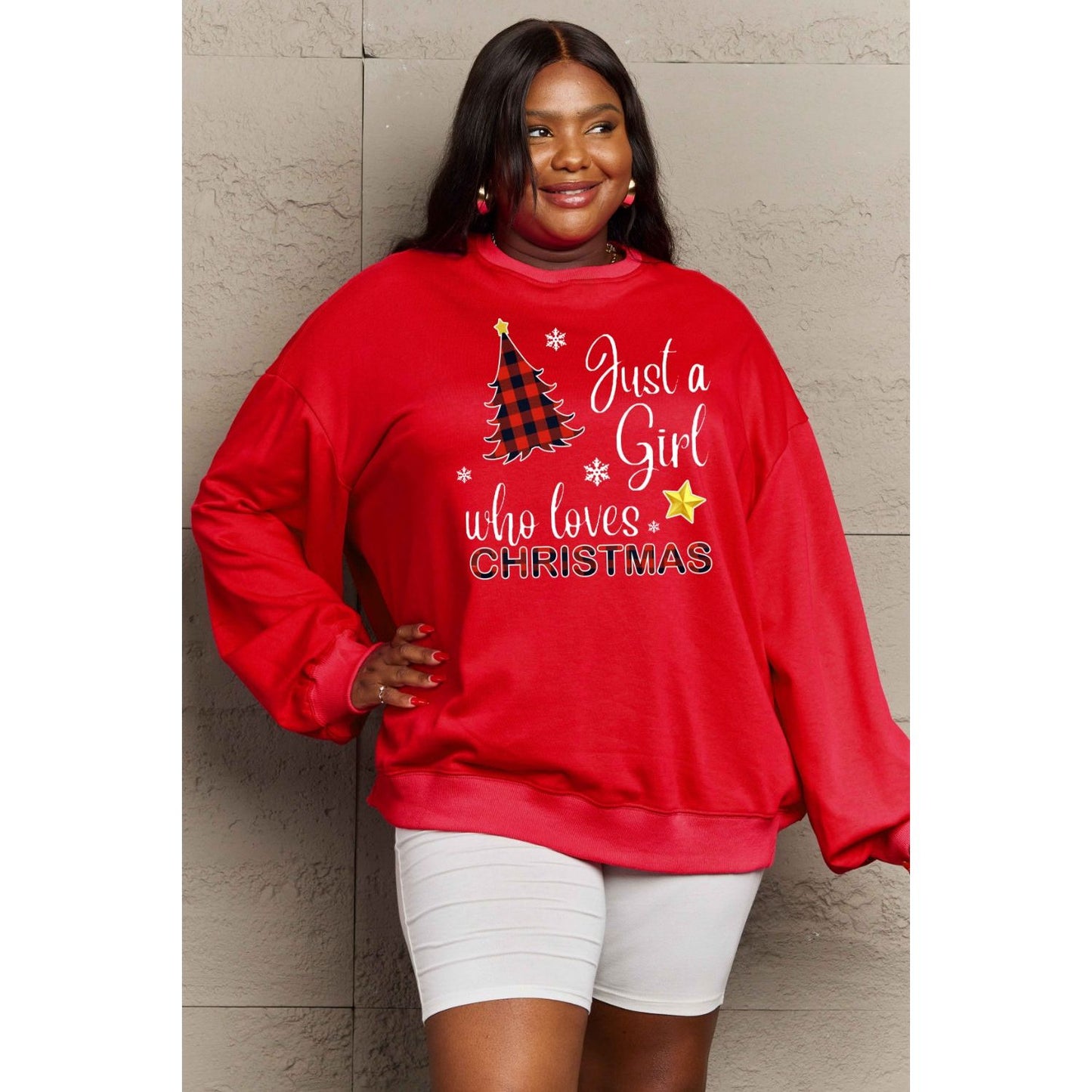 Simply Love Full Size Graphic Sweatshirt