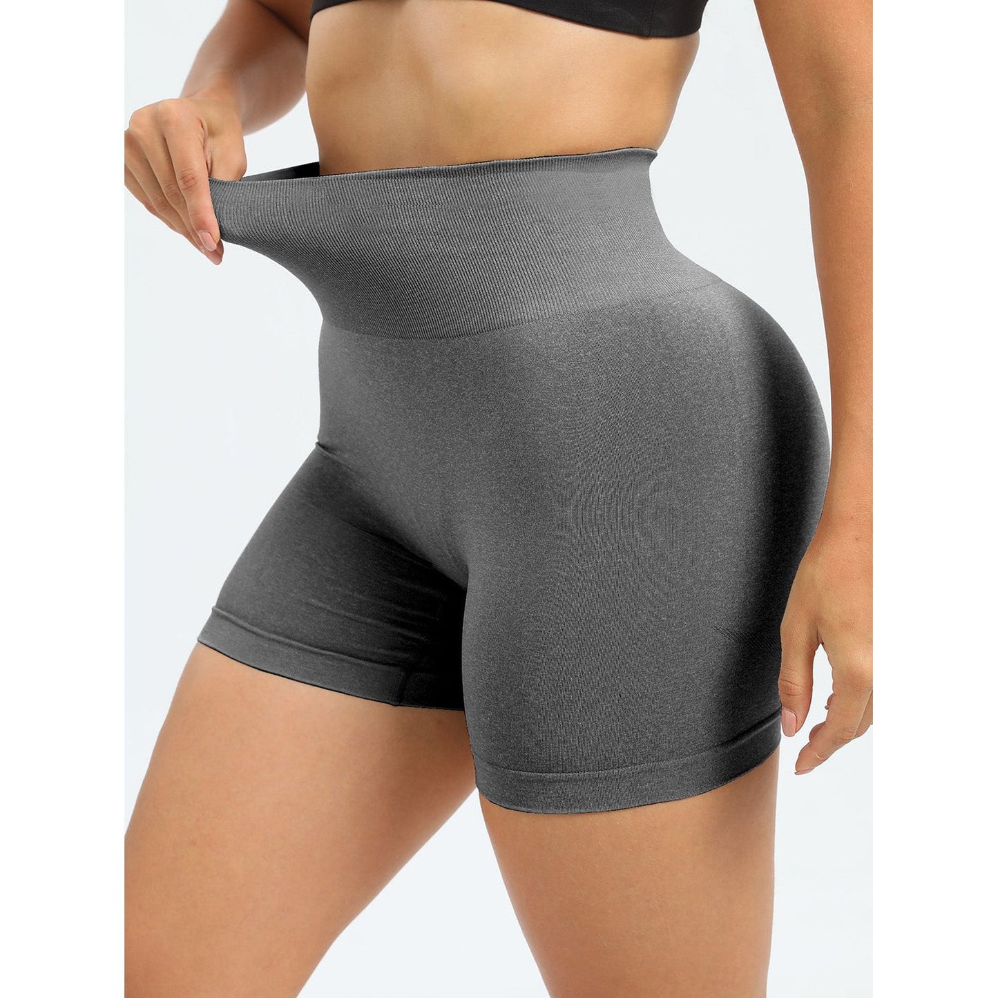 High Waist Active Shorts