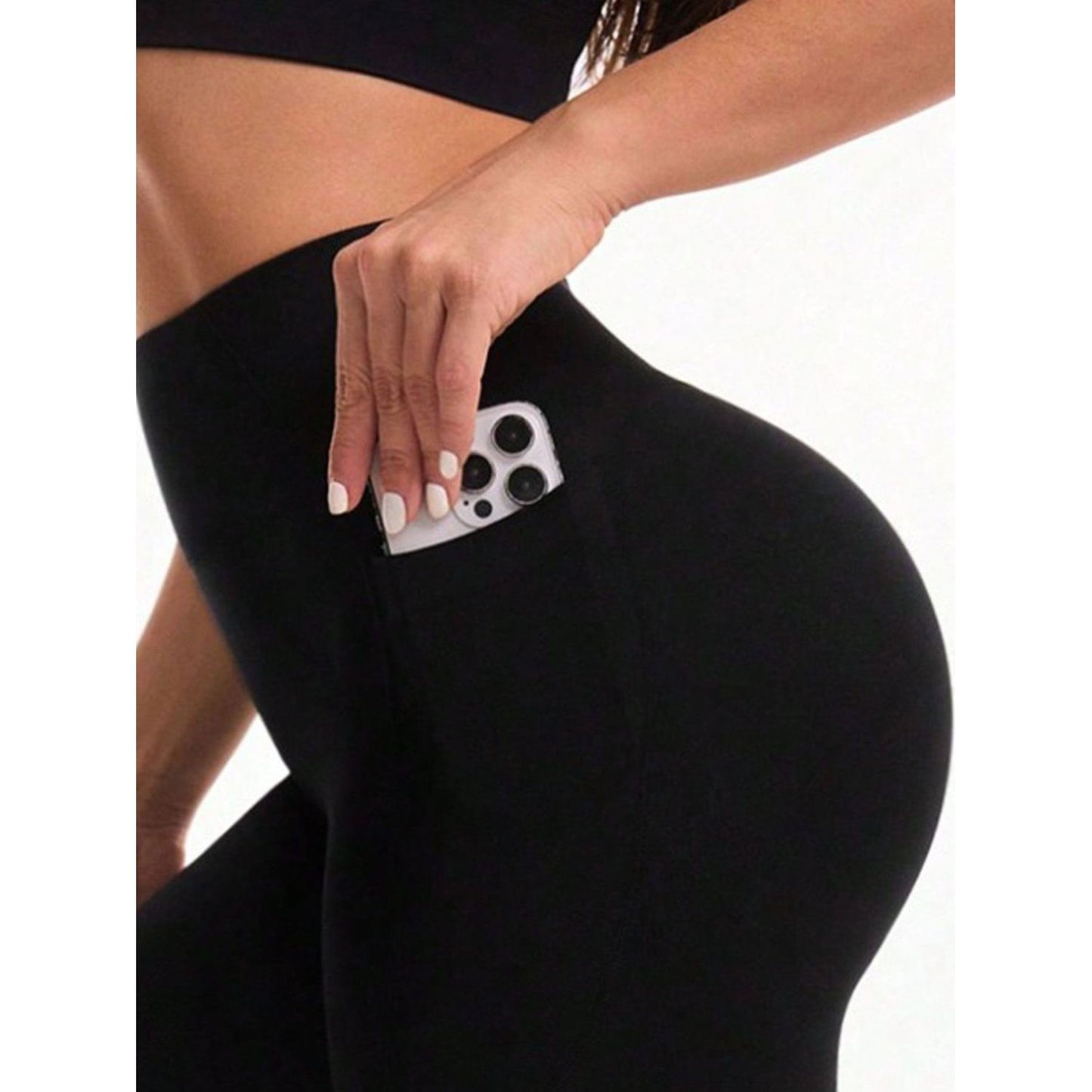 Pocketed High Waist Active Leggings