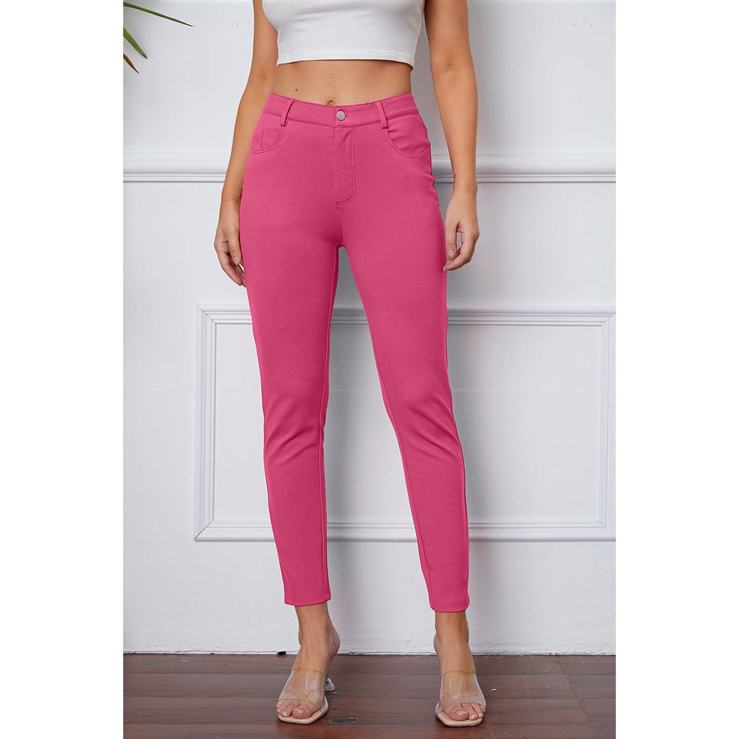 StretchyStitch Pants by Basic Bae