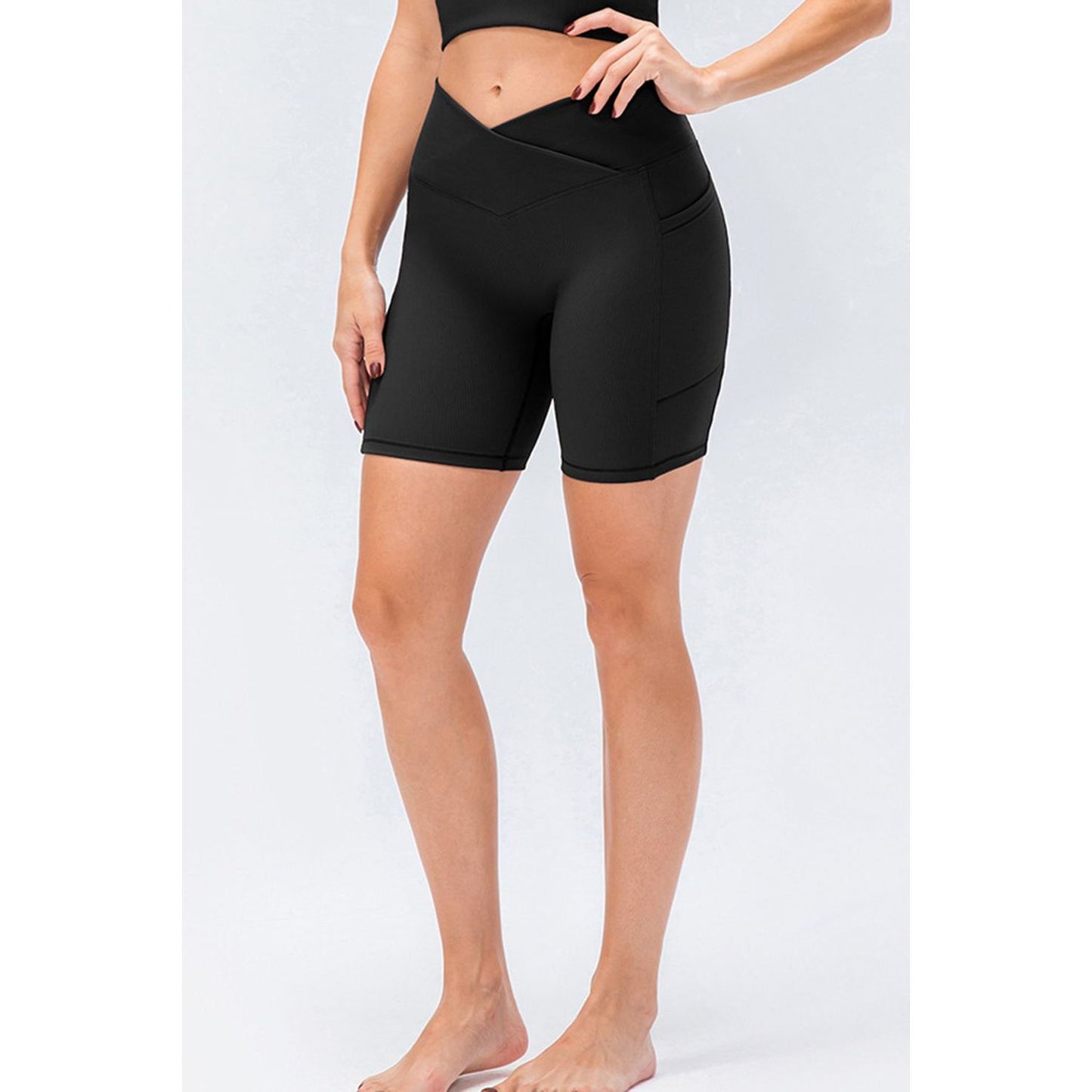 Slim Fit V-Waistband Sports Shorts