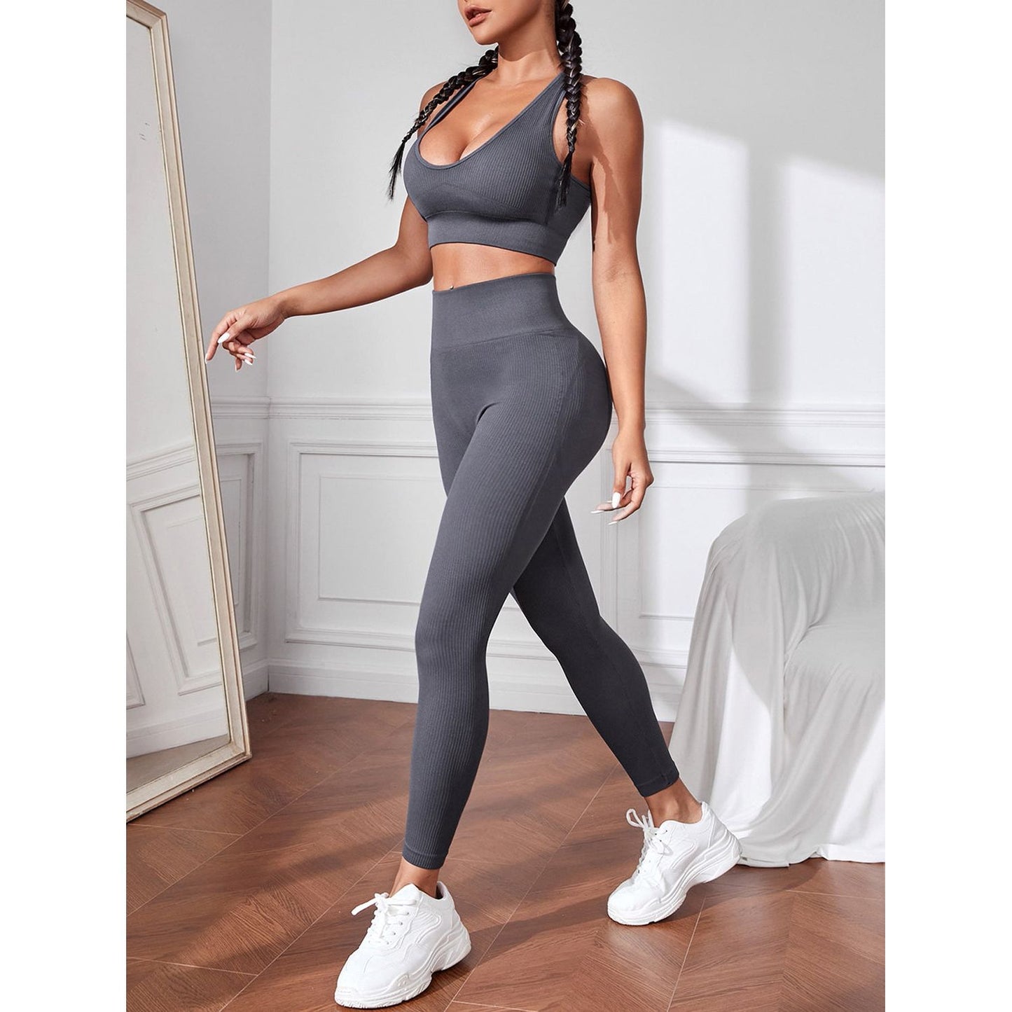 Sport Tank and Leggings Set