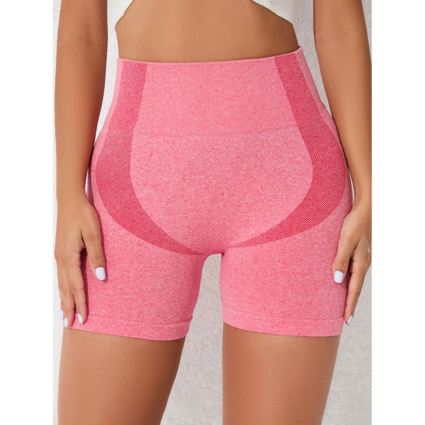 High Waist Active Shorts