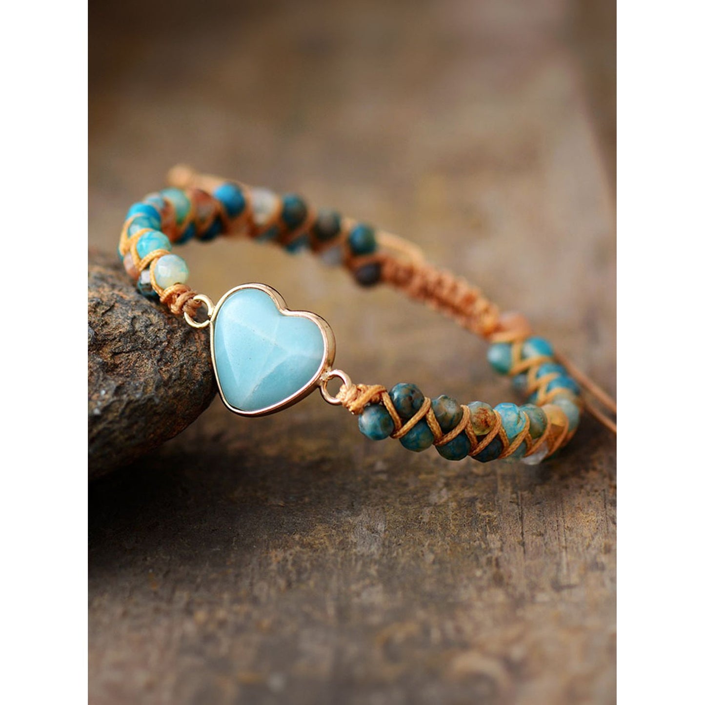 Heart Shape Beaded Bracelet