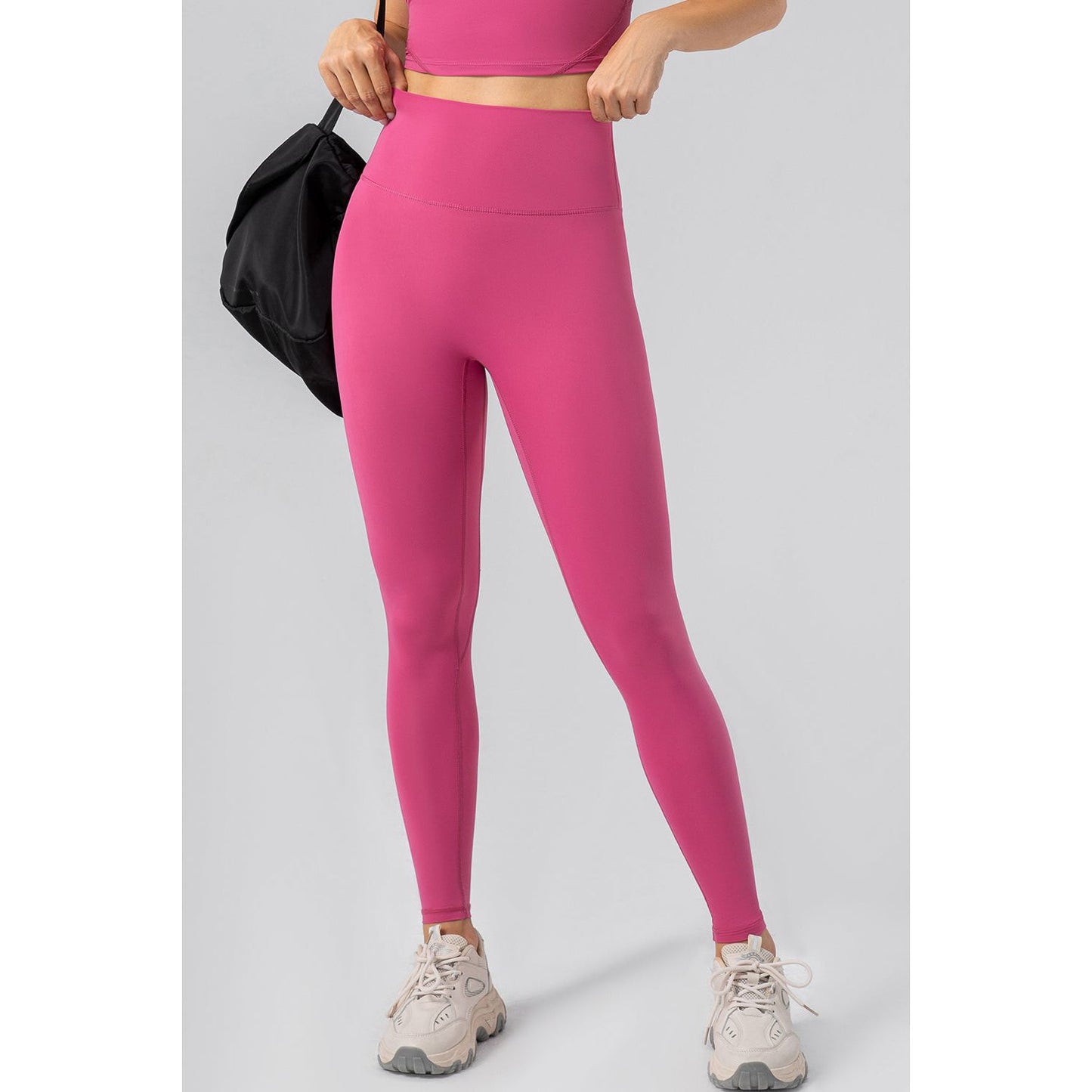 High Waist Wide Waistband Active Leggings