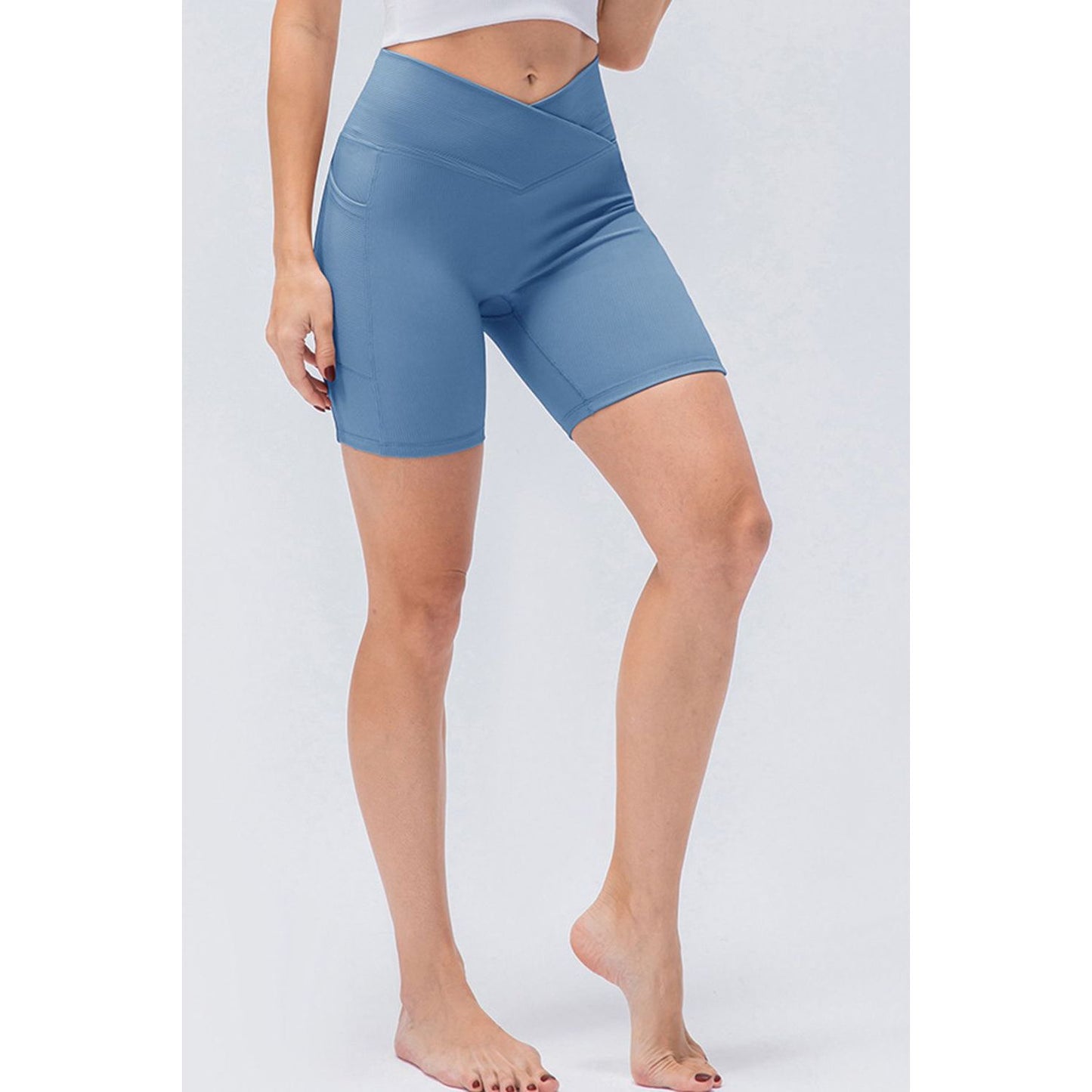 Slim Fit V-Waistband Sports Shorts