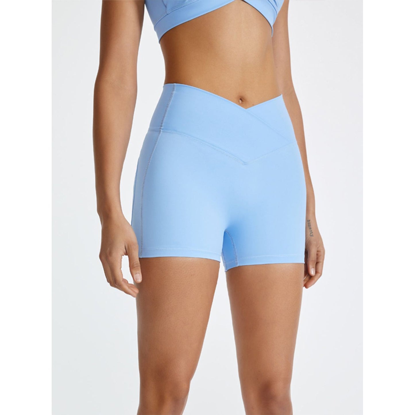 High Waist Active Shorts