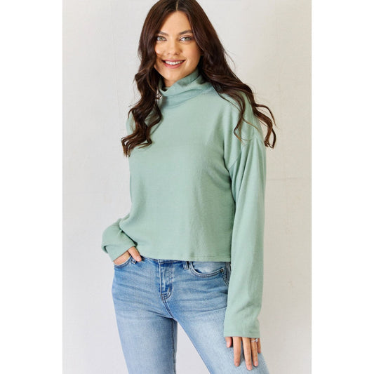 HYFVE Long Sleeve Turtleneck Top