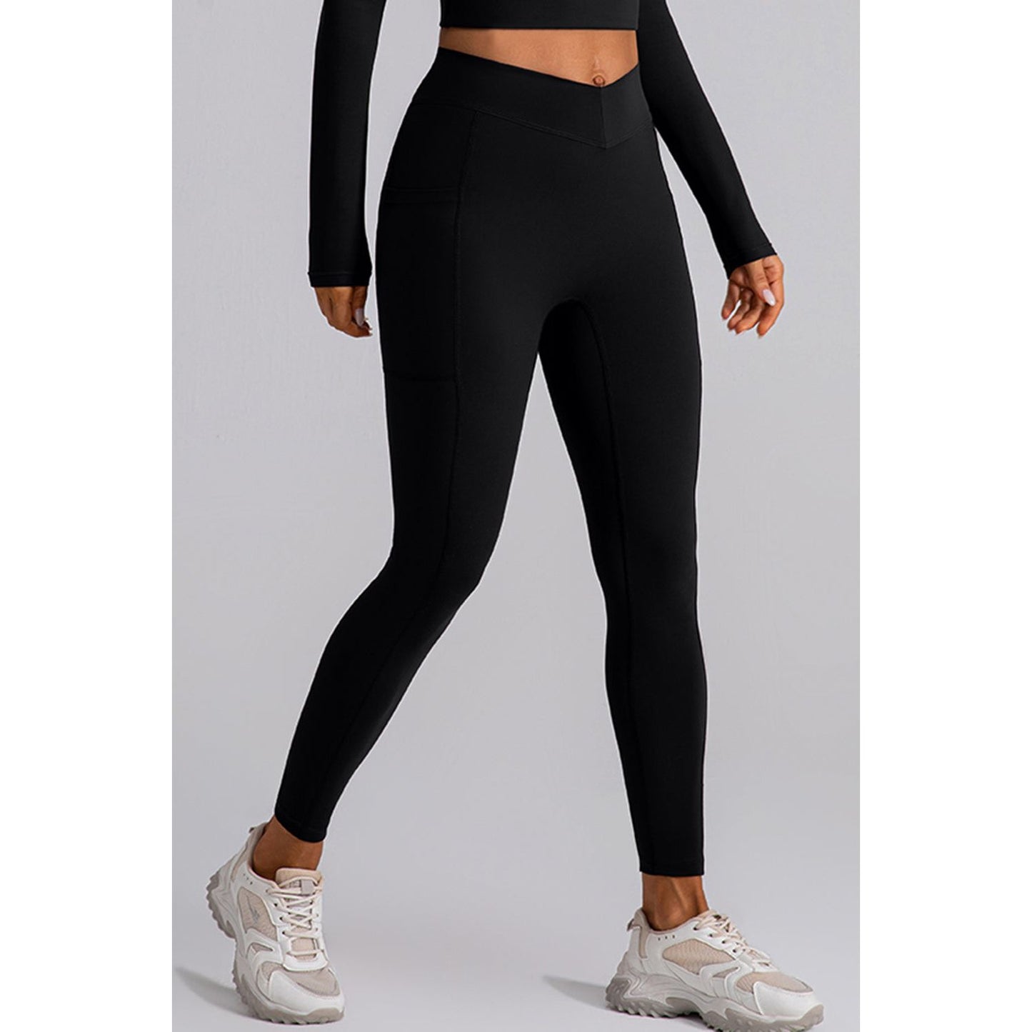 High Waist Active Leggings with Pockets