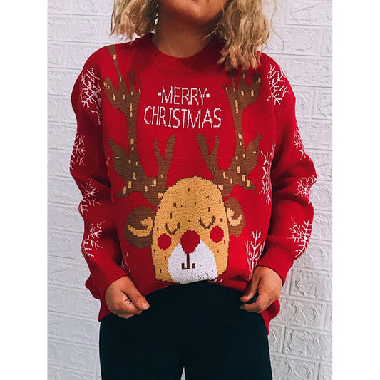 Christmas Element Long Sleeve Sweater