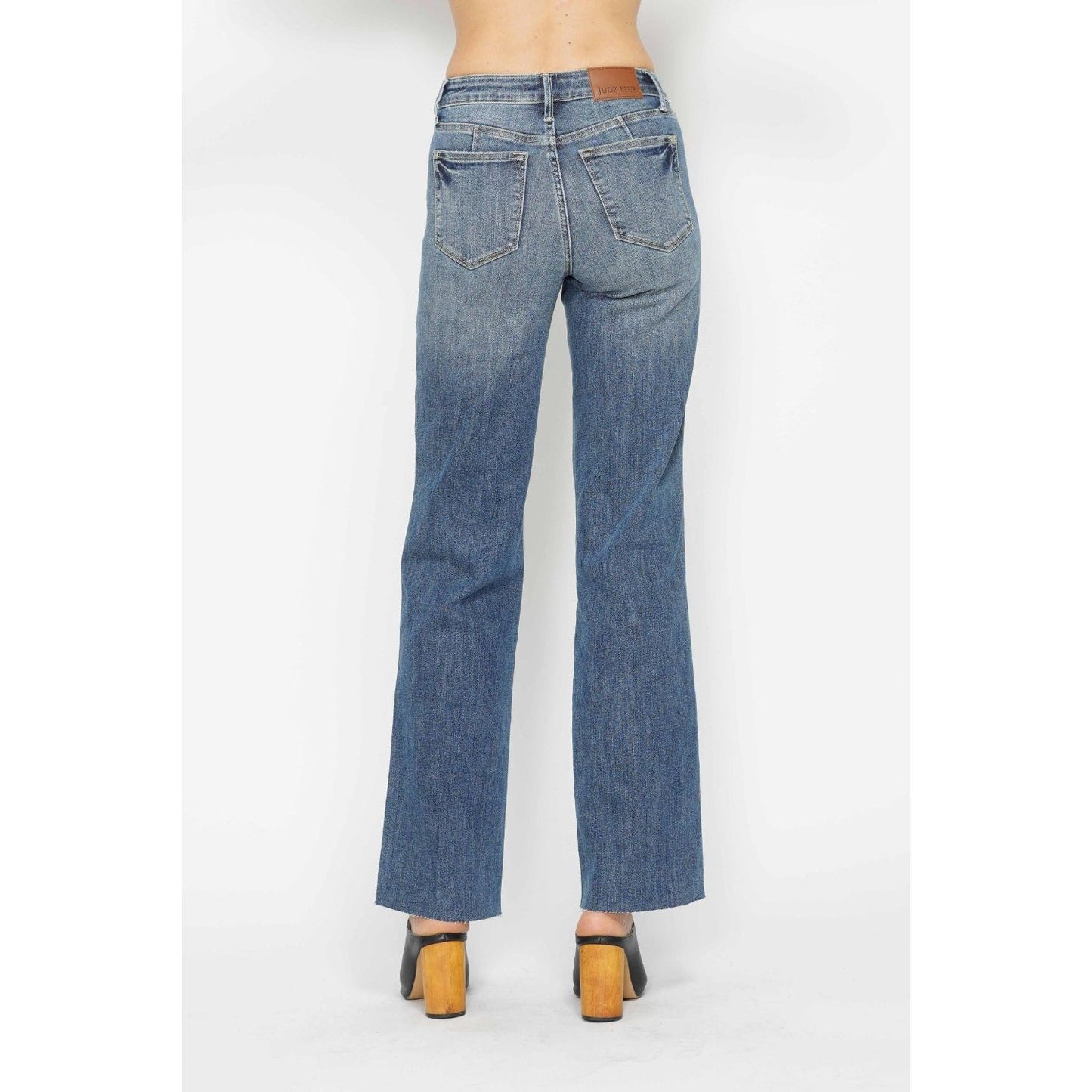 Judy Blue Full Size Tummy Control Straight Jeans