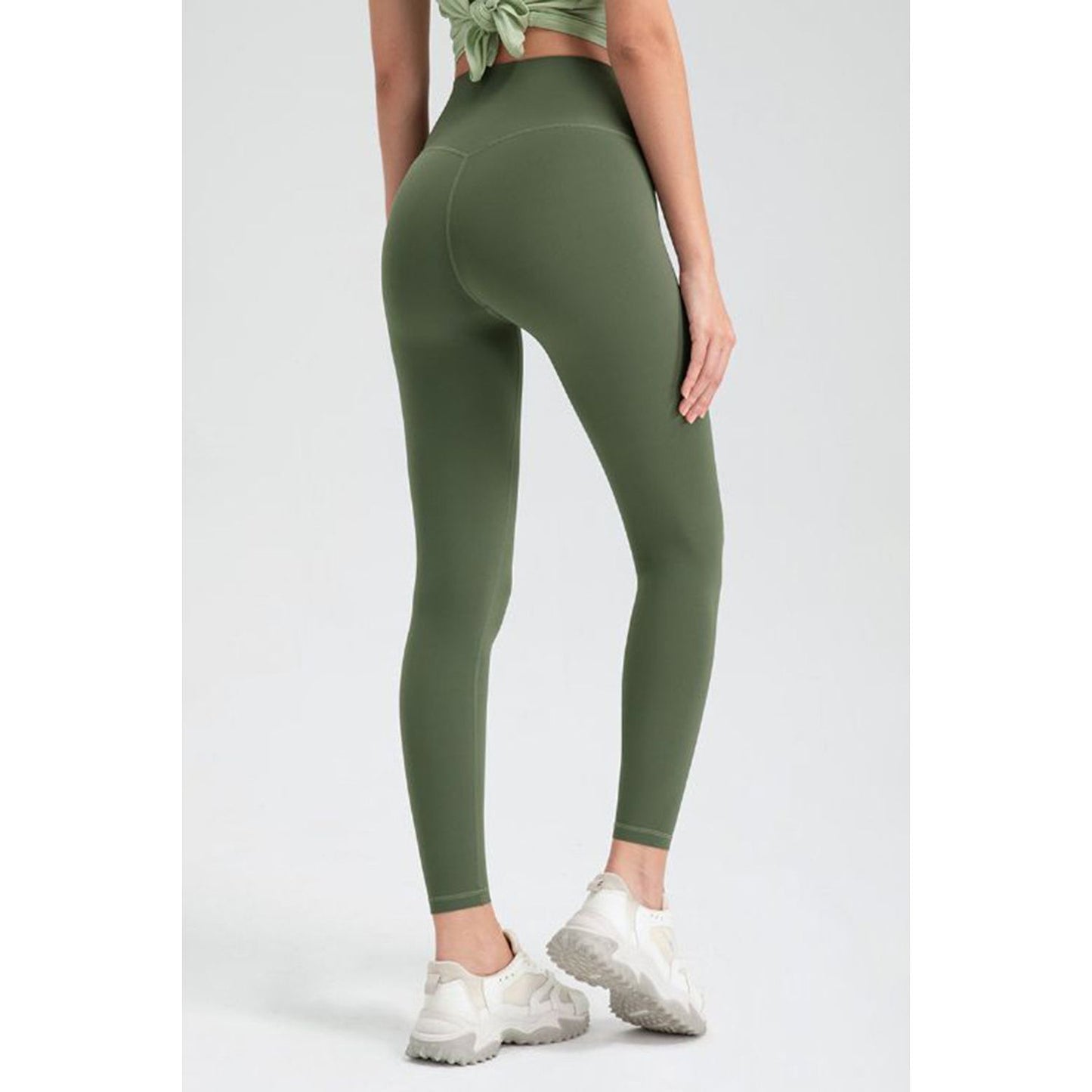 Wide Waistband High Waist Sport Leggings