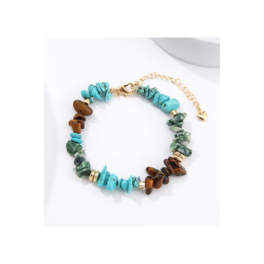 Turquoise & Natural Stone Bracelet