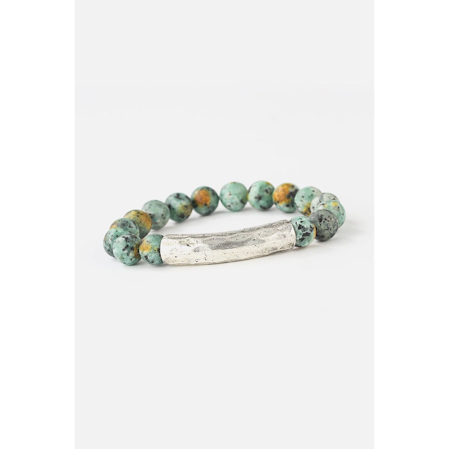 Natural Stone Beaded Bracelet