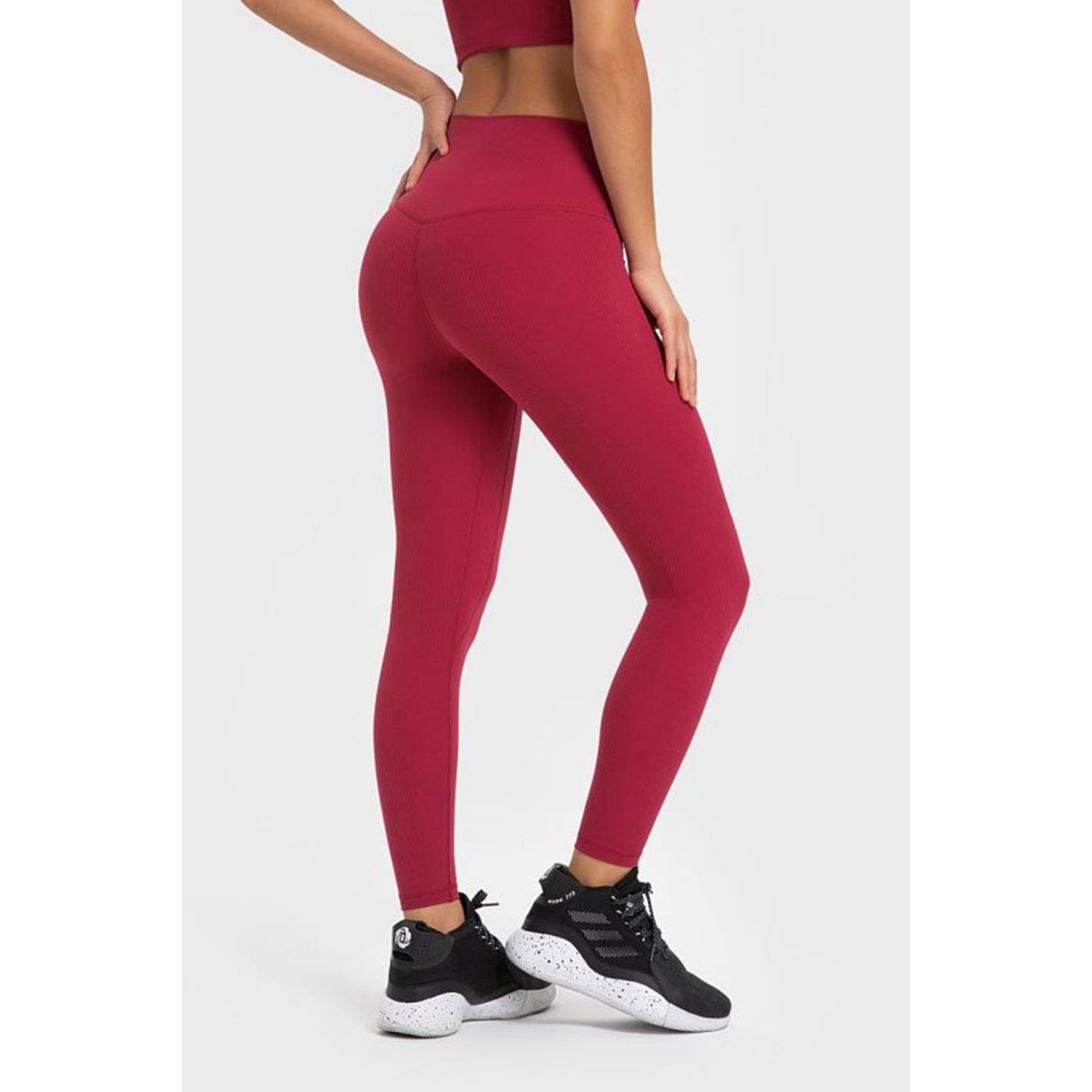 Highly Stretchy Wide Waistband Yoga Leggings