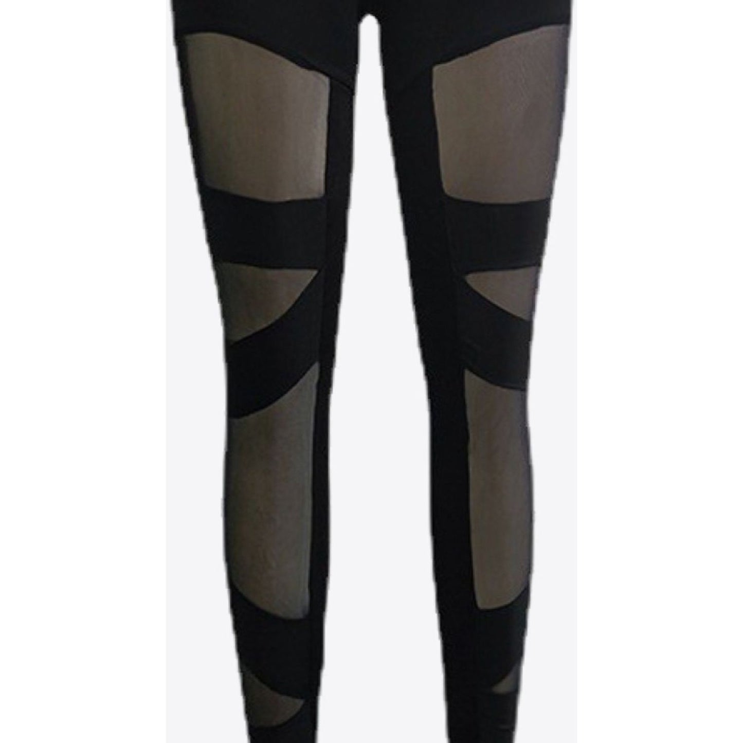 Spliced Mesh Leggings