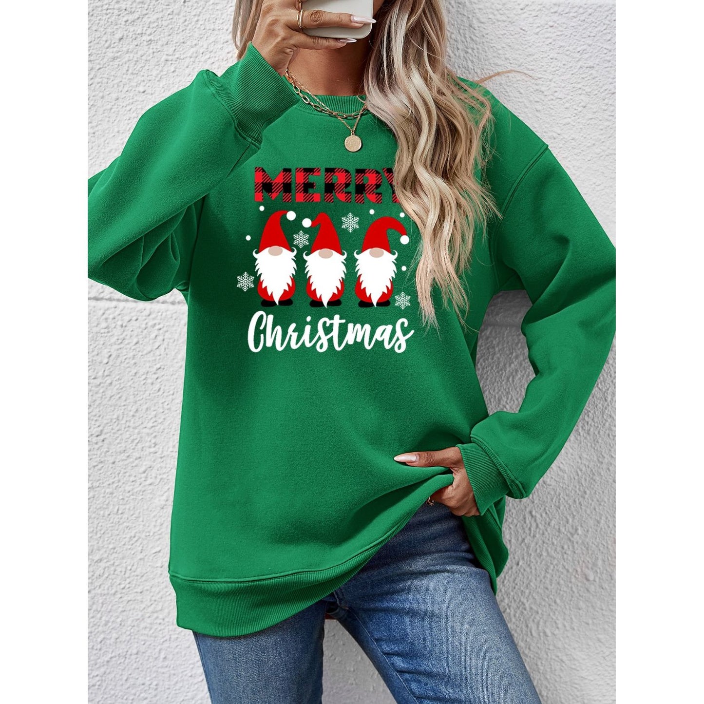 MERRY CHRISTMAS Long Sleeve Sweatshirt