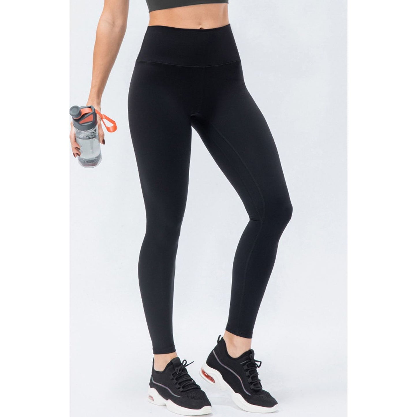 Wide Waistband Slim Fit Active Leggings