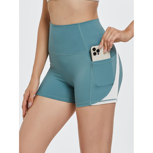 High Waist Active Shorts