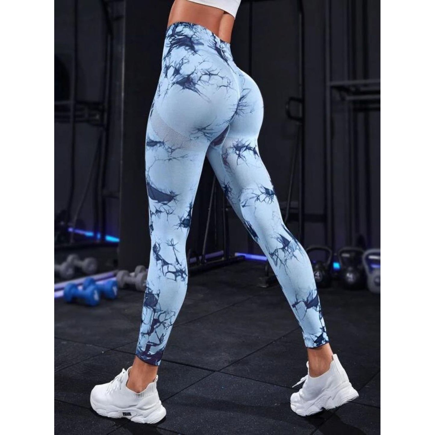 Tie-Dye High Waist Active Leggings