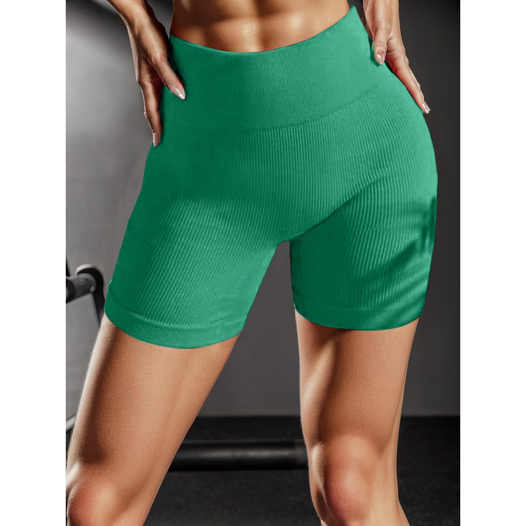 High Waist Active Shorts