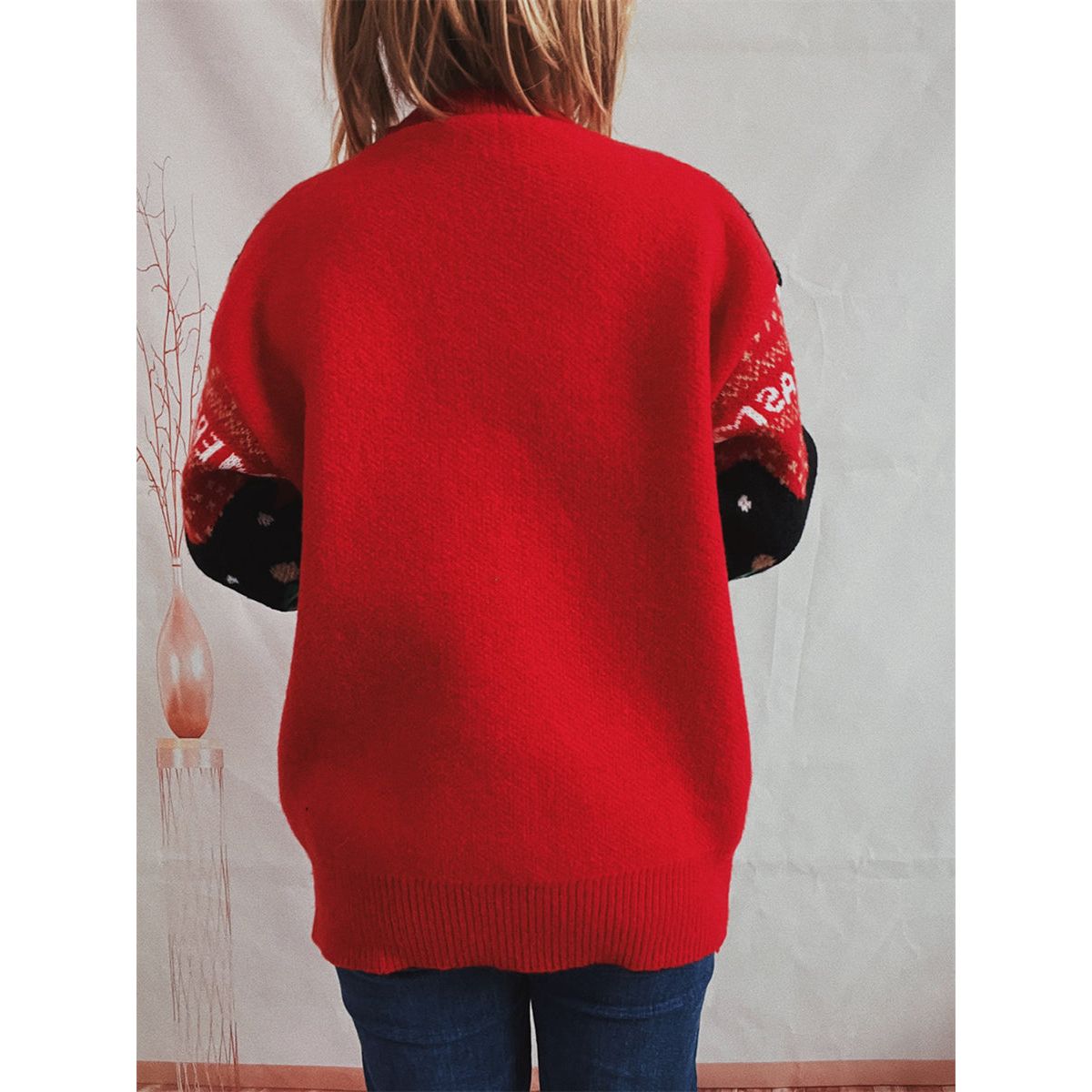 Christmas Element Long Sleeve Sweater